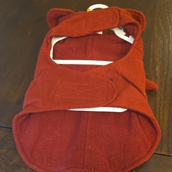 Fabdog Red Dog Dress with Pearl Bow - Picture 3 of 4